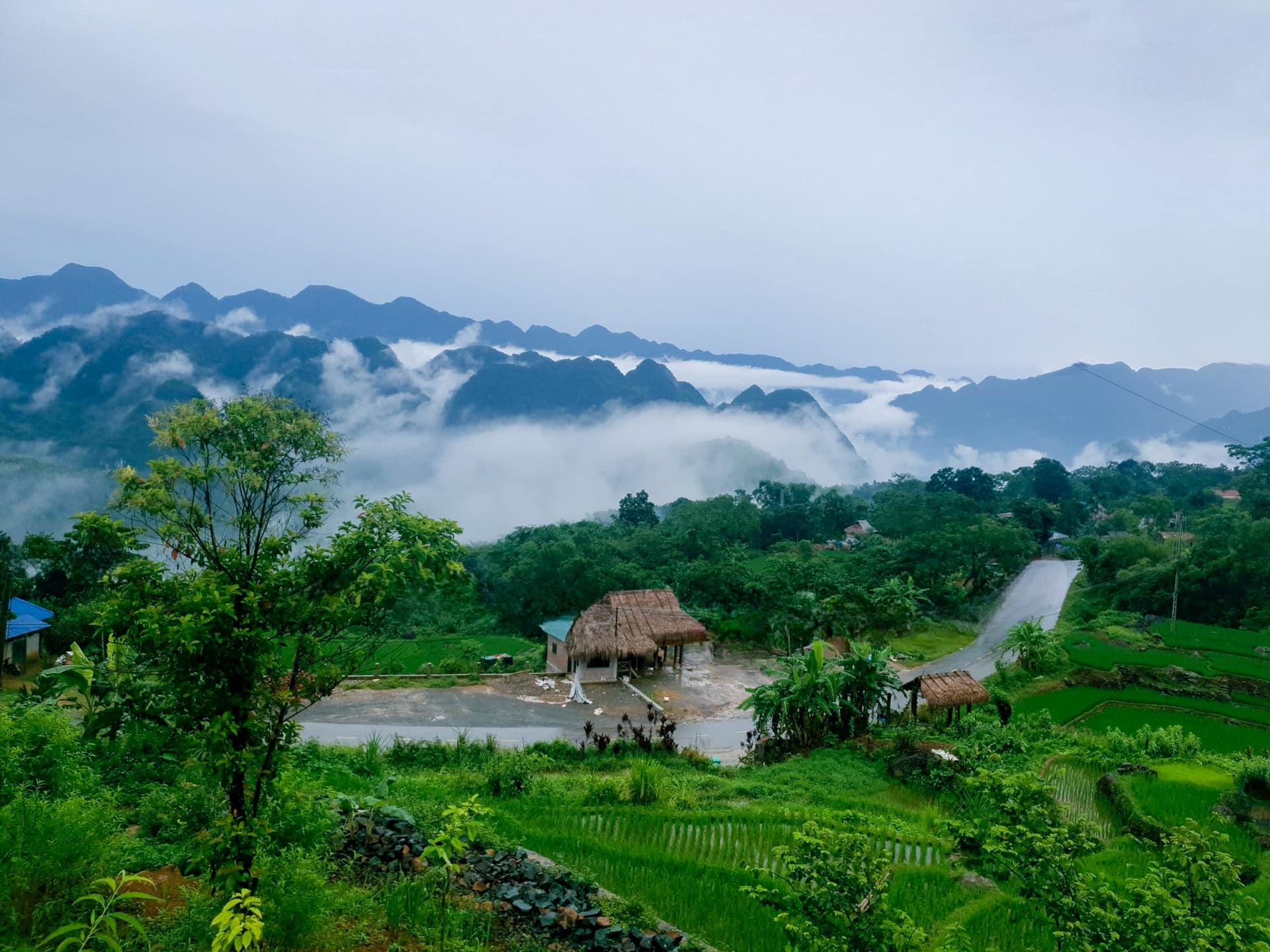 Pu Luong on rainy days - the most beautiful cloud hunting season